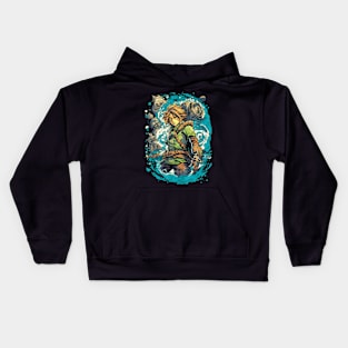 Lionk Runic Warrior Kids Hoodie